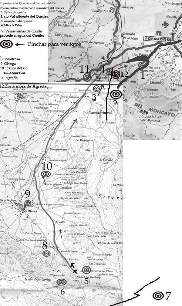 plano de la cuenca del río Queiles